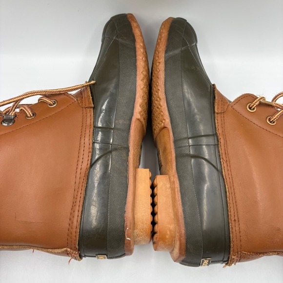 Rod &‎ Gun Duck Boots Mens Brown Green Thinsulate Plaid VTG Insulated Rain Snow main image 4